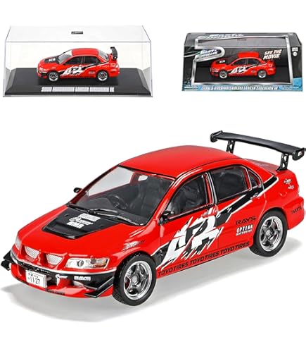 Greenlight 86213 1:43 Scale Sean 2006 Mitsubishi Lancer Evolution